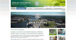 Desktop Screenshot of greenbaypackaging.com